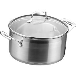 HaptIQ 24cm/4.8L Dutch Oven Silver main image 0