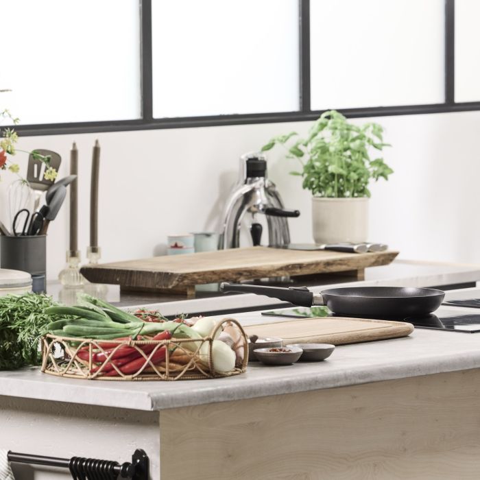 panpan　グレー38 Tefal Jamie Oliver Kitchen Essentials Stainless Steel Frypan, 28