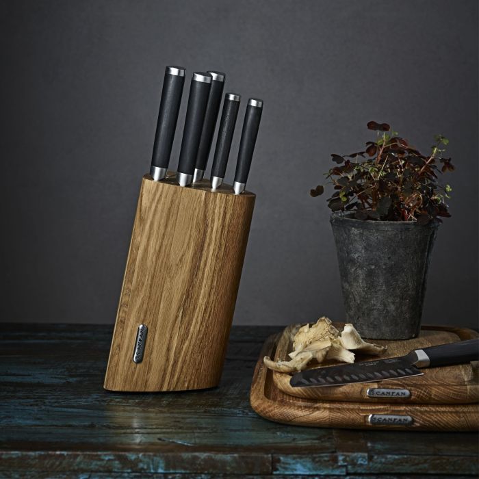 ハンドメイドビギナーズセット7 Maitre D' Knife Block Set, 7pc | SCANPAN South Africa