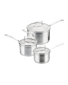 Impact 3pc Saucepan Set