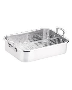 Impact Roasting Pan with rack, 48x31cm