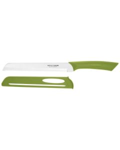 Spectrum 20cm Bread Knife - Green