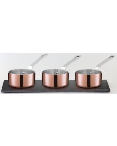 Maitre D' Mini Saucepan Set 6cm, 0.08L