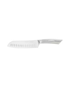 Classic Steel Santoku Knife, 18cm