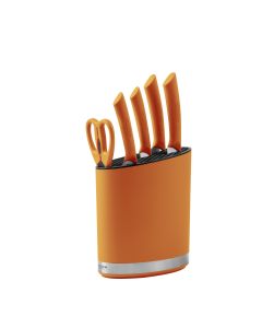 Spectrum Universal Knife Block - Carrot