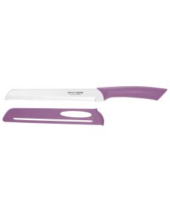 Spectrum 20cm Bread Knife - Lavender