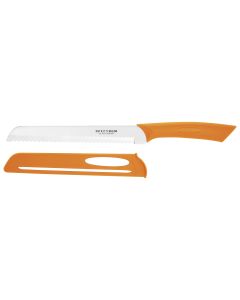 Spectrum 20cm Bread Knife - Carrot