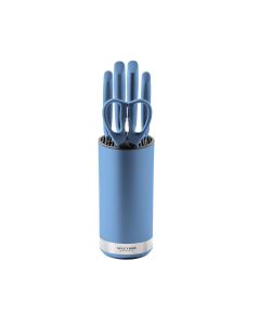 Spectrum Universal Knife Block - Silver Lake Blue