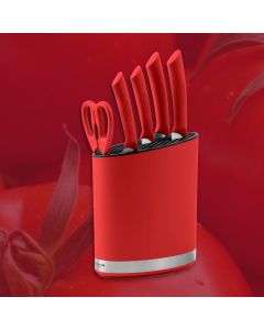 Spectrum 8cm Paring Knife - Red