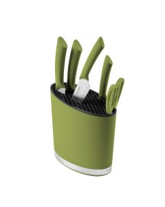 Spectrum Universal Knife Block - Spinach Green